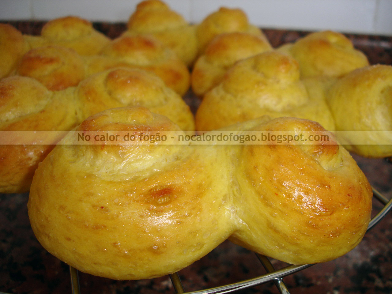 Swedish saffron buns