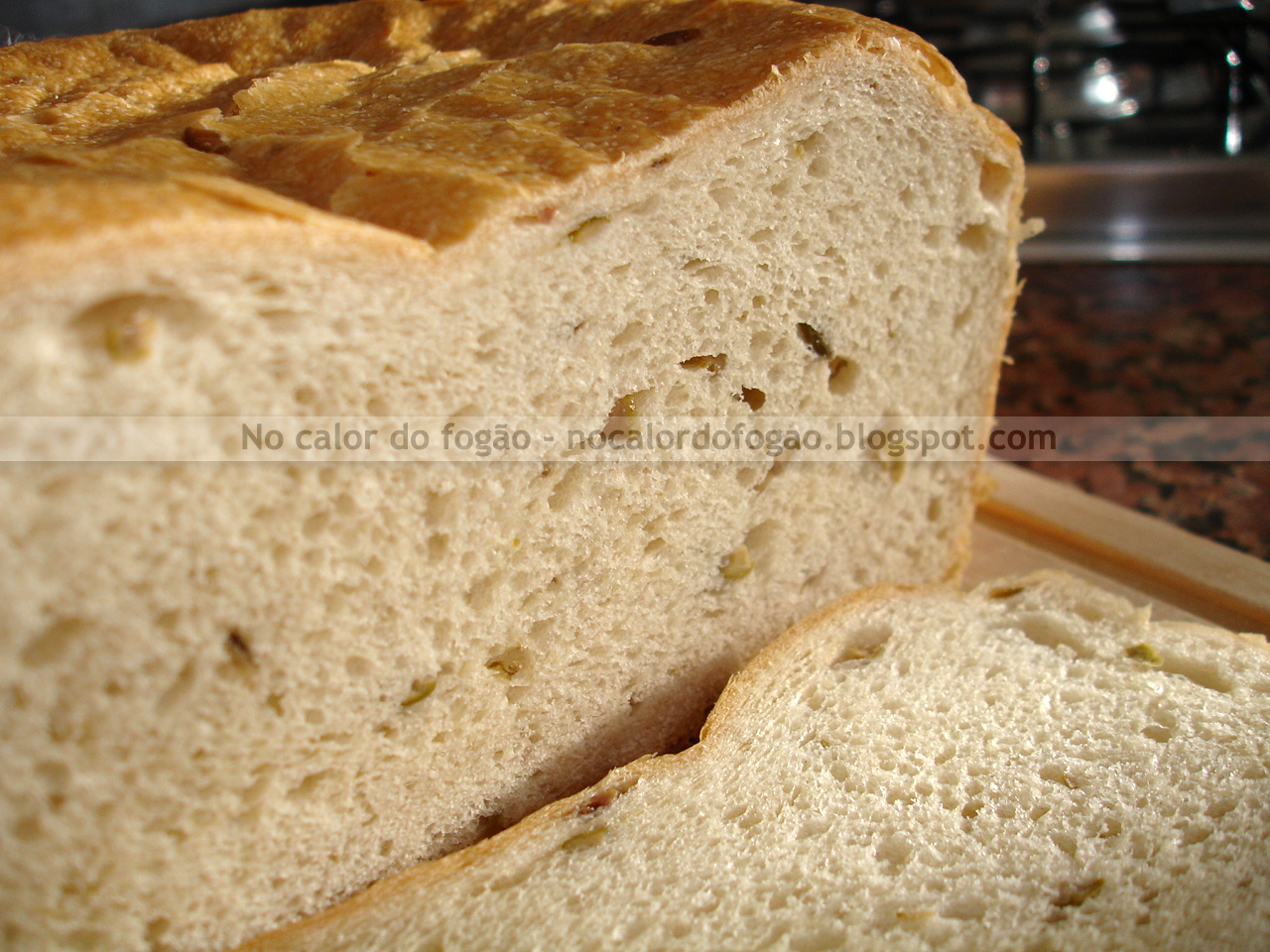 Pão de oliva à moda da casa