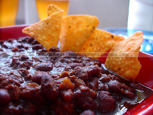 Chili con carne, stout y chocolate