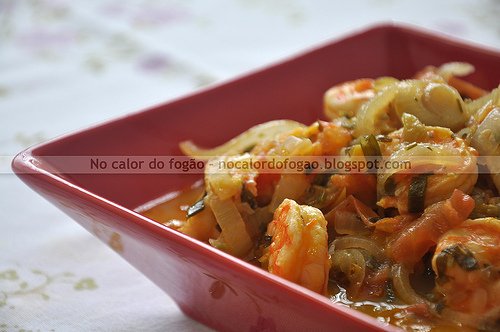 Moqueca de camarão