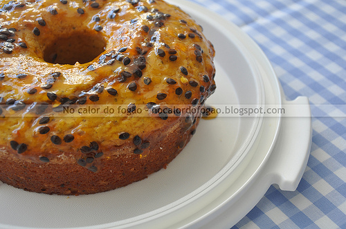 Bolo de maracujá