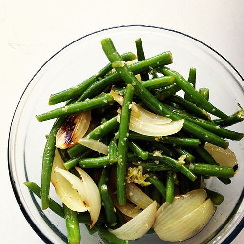 Salada de vagem-palito do Emeril Lagasse