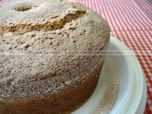 Bolo de iogurte e canela