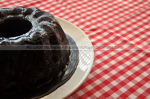 Bolo de chocolate incrivelmente bom