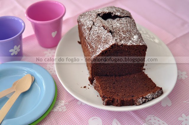 Bolo de chocolate francês