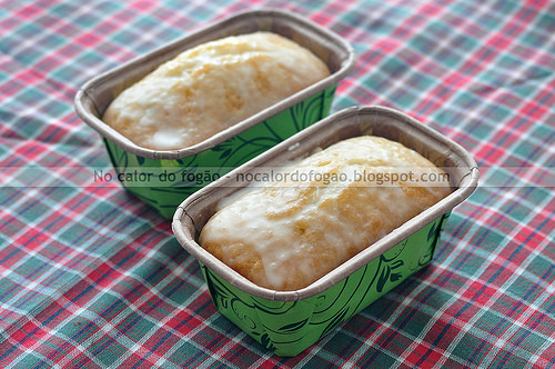 Bolo de coco e limão taiti com um toque de gengibre