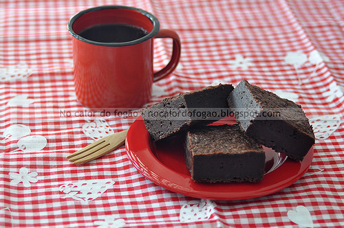 Brownies de cerveja stout