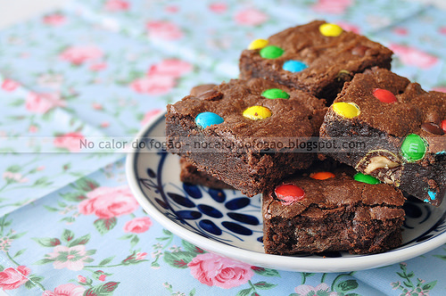 Brownies de M&Ms