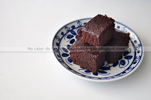 Brownie/bolo de chocolate delicioso da Lyle