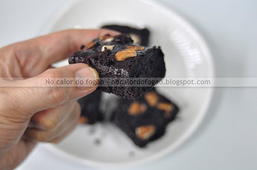 Brownies com farinha de trigo integral