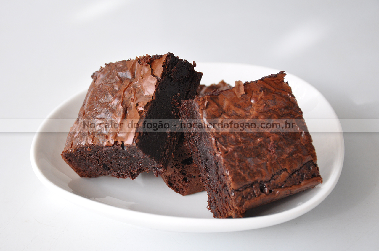 Glossy fudge brownies da Stella Parks