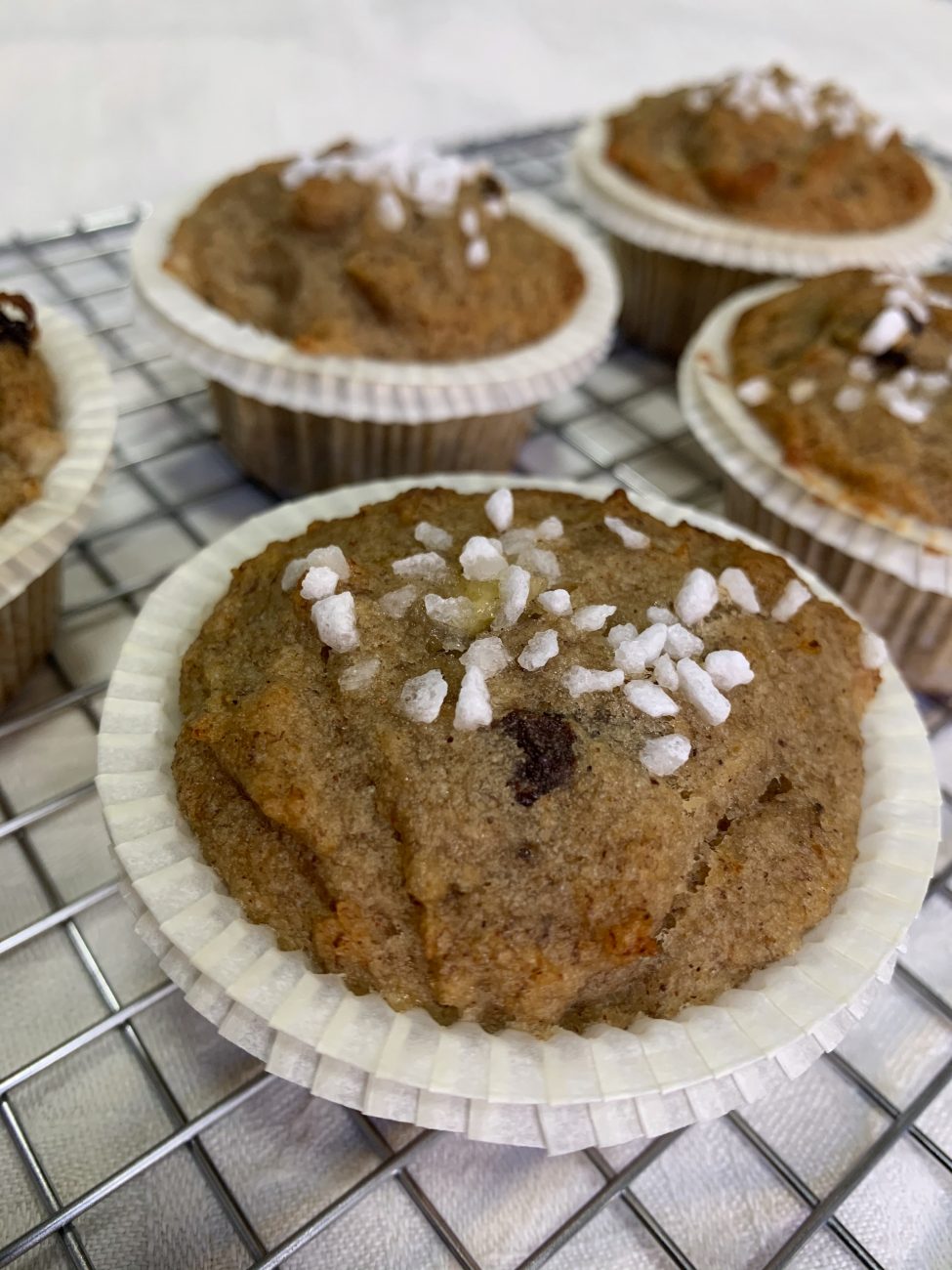 Bolinhos de banana com farinha de rosca (veganos)