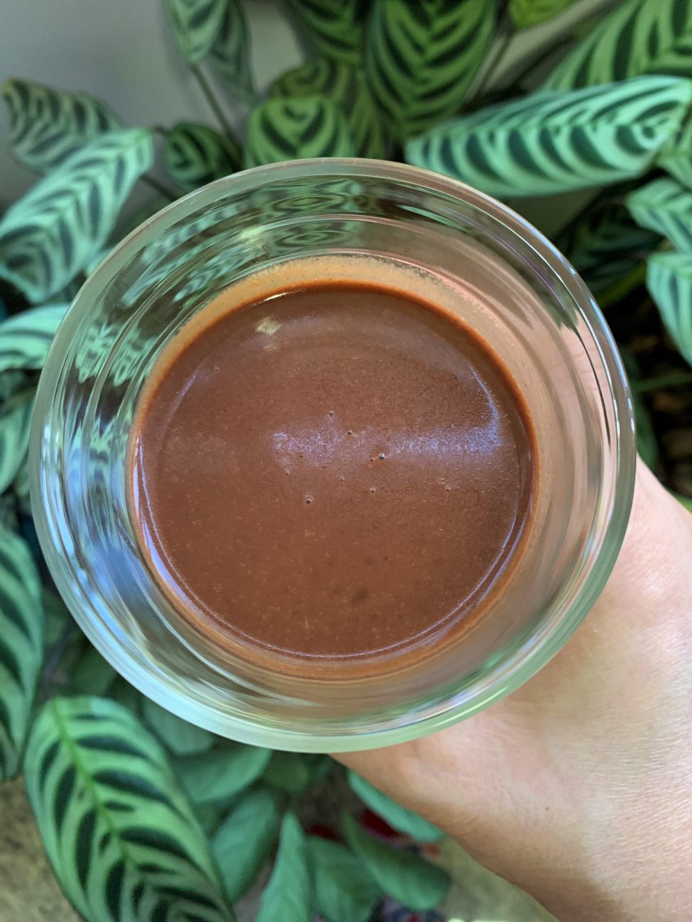 Chocolate quente vegano