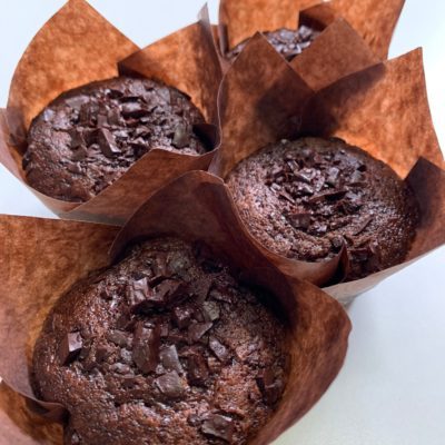 Bolinhos de chocolate veganos fofíssimos