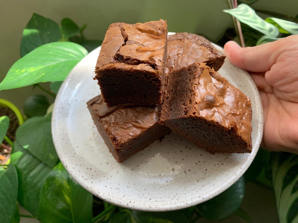 Brownies de chocolate ao leite