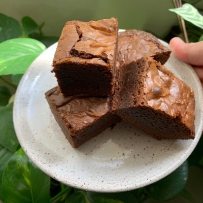 Brownies de chocolate ao leite